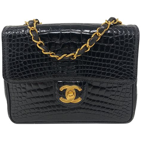 crocodile chanel bag